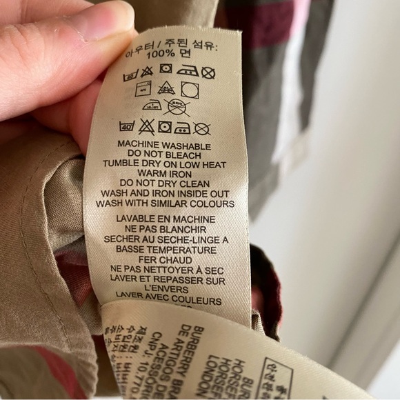 🍂fall drop🍂 Burberry classic Nova check plaid shirt - Picture 8 of 13